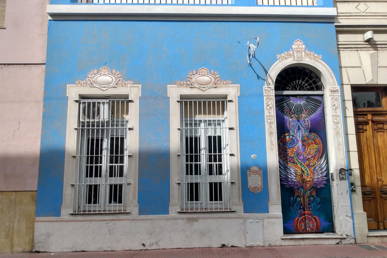 Aula de Arte Fileteado em pequenos grupos e excursão a pé em San Telmo