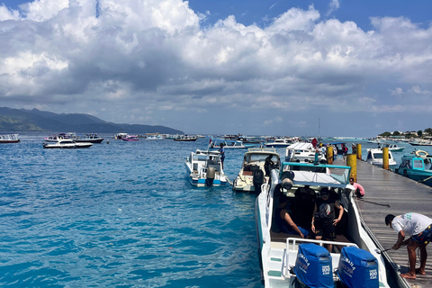 From Lombok: Private Snorkiling Gili Trawangan, Air & Meno option 2 from Lombok: Gili Private Snorkeling with goopro
