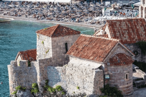 Desde Durres Golem: Montenegro Budva y Kotor Excursión de un día