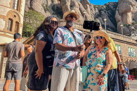 Barcelona: Montserrat, Black Madonna, Rack Railway & Liquors Transfer to Montserrat Monastery & Ticket to the Basilica