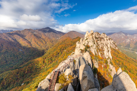 Seoraksan Hiking: Ulsanbawi, Biryong Falls & Finisher Gift B) Hiking Only Shared Tour, Meet at Mt. Seorak
