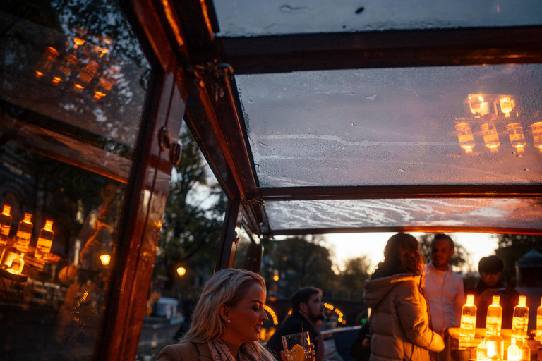 Amsterdam: croisière touristique d'une heure sur le canal Gin & Tonic