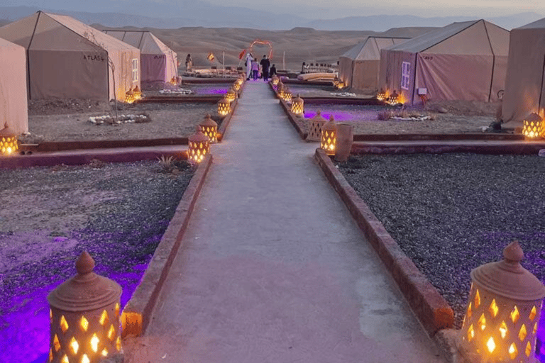 Luxury Agafay Desert: Quad, Camel, Pool, Dinner & Shows Agafay Desert Camel Ride, Dinner Show & Pool Access