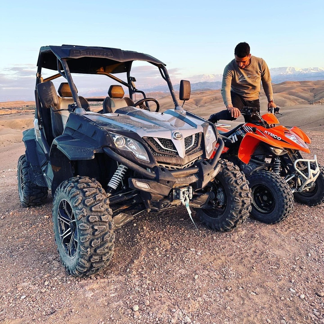 Marrakech : balade en buggy dans le désert de la palmeraie