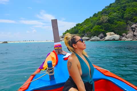 Koh Tao: Private Longtail Tour with Snorkeling, Nang Yuan Visit - Image 3