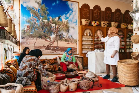 Marrakech: Atlasgebirge und 5 Täler Tagestour mit Mittagessen