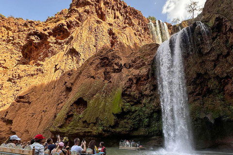 من مراكش: رحلة يومية إلى شلالات أوزود مع جولة بالقاربرحلة اليوم الواحد المشتركة: جولة بصحبة مرشد سي