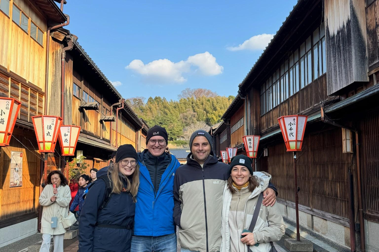 Kanazawa:Gold Leaf Experience, Geisha District & Matcha Tour