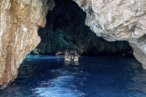 Blue Cave speedboat tour from Kotor