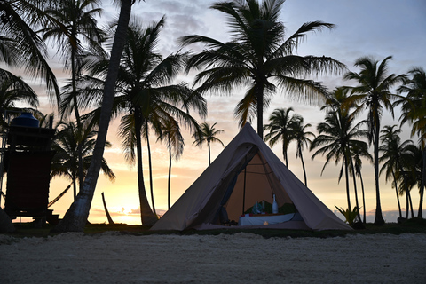 Romantisches Campen auf den San Blas InselnPrivate Insel in San Blas - Romantisches Camping