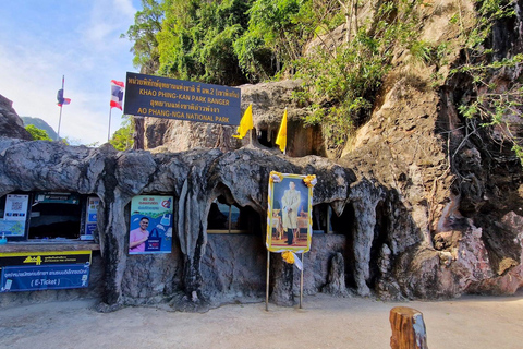 Phang Nga: Barco privado de cauda longa para James Bond e Koh PanyiPhang Nga: Barco particular de cauda longa para James Bond e Koh Panyi