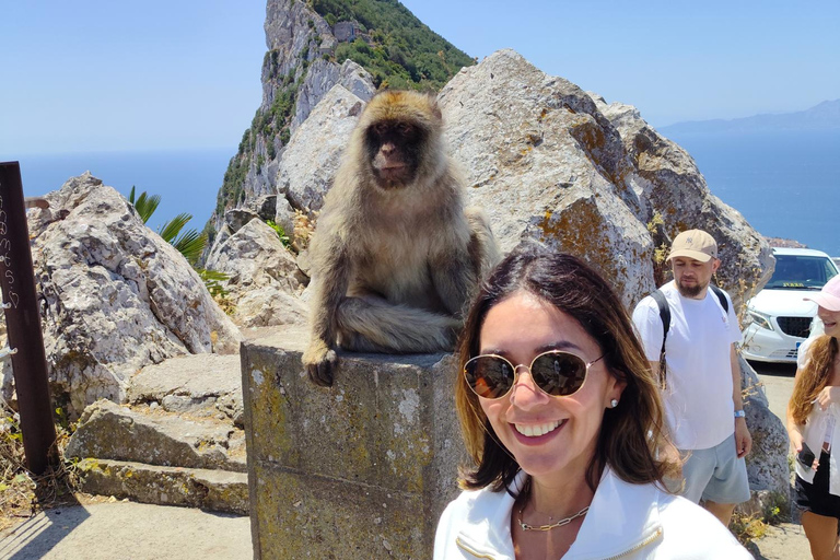 From Cadiz Bay: Gibraltar Day Trip with Rock Tour