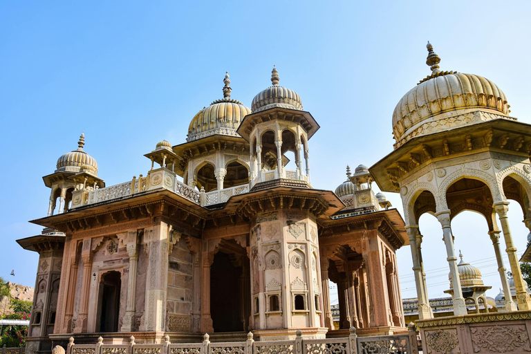 Private Full-Day Jaipur City Tour with Hotel Pick-Up & Drop Only Guide Service - No Car, No Driver