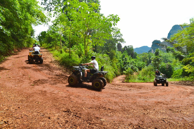 Krabi: Aventura en quad todoterreno en Nature View Point60 minutos en quad con pasajero