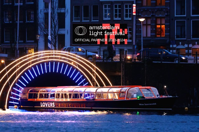 Visit Amsterdam Light Festival Canal Cruise with Audio Guide in Amsterdam, Netherlands