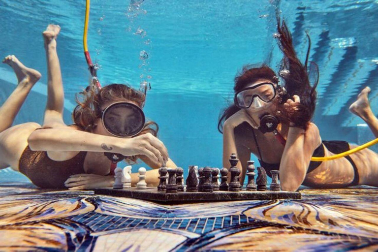 Luxembourg: City Walking Tour and Underwater Chess Game