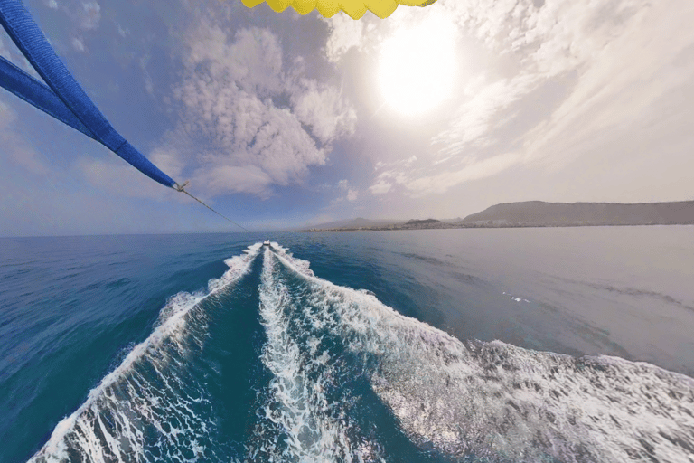 Parascending in Los Cristianos, Tenerife