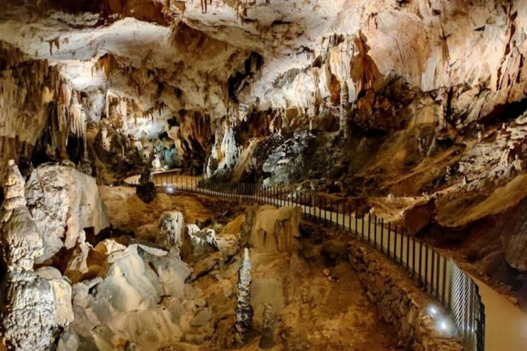 From Plitvice: Tour of Cerovac Caves & Nikola Tesla Museum