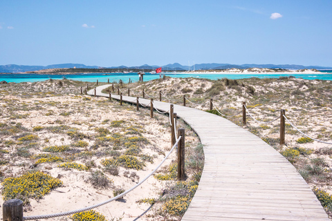 Ibiza: Formentera hele dag VIP catamaran cruisePremiumticket