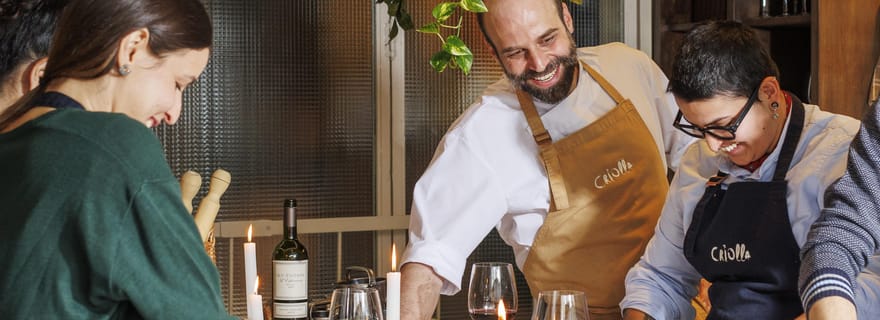 Cours de cuisine argentine conçu par un chef étoilé au Michelin