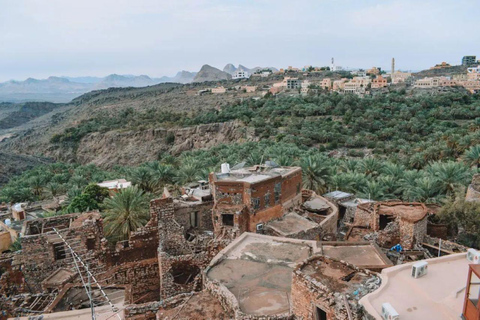 Vanuit Muscat: Hele dag naar Nizwa-Misfat Al Abriyeen-Al Hamra