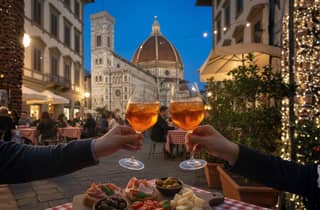 Florenz: Brunelleschis Domkuppel – abendlicher Aufstieg & Aperitif-Tour