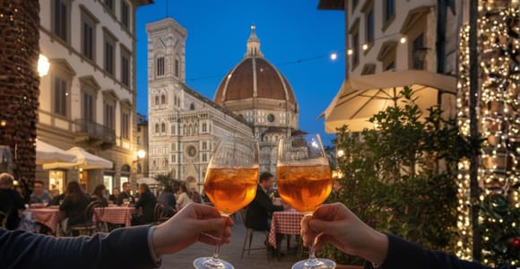 Florence: Brunelleschi&#39;s Dome Evening Climb & Aperitivo Tour