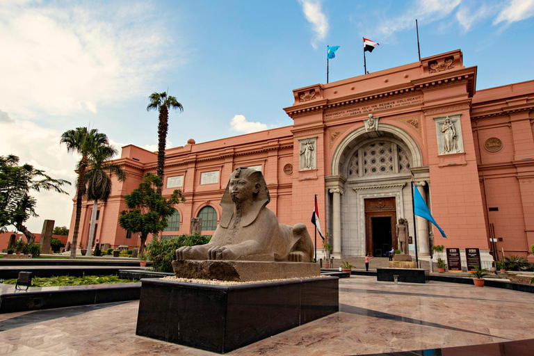 Cairo & Great Pyramids Day Trip from Sharm El Sheikh by Bus Option 1 - Egyptian Museum & Giza Pyramids