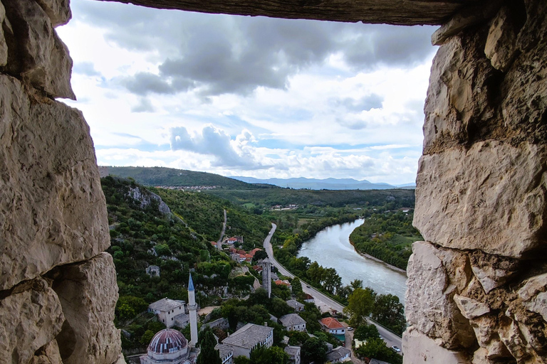 Depuis Mostar : Excursion d&#039;une journée à la cascade de Kravica, Pocitelj et Blagaj