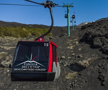 Mont Etna : Billets aller-retour pour le téléphérique et le bus 4x4