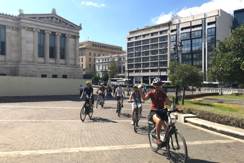 Athene: sightseeing en eten Tour op een elektrische fietsAthene: bezienswaardigheden en eten Tour op een elektrische fiets in het Engels