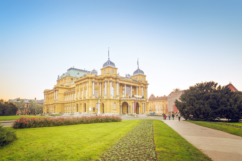 Zagreb: Private Guided Tour with Your Mobile Phone Zagreb: The Gradec Code and the Stone Gate with Kit and Live Guide