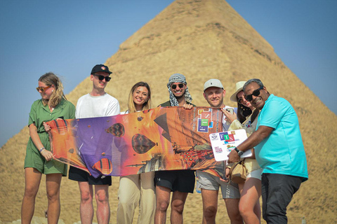 Sharm El-Sheikh: Small Group Tour to Pyramids & Museum All-Inclusive Tour: Lunch, Great Pyramid & Nile Boat