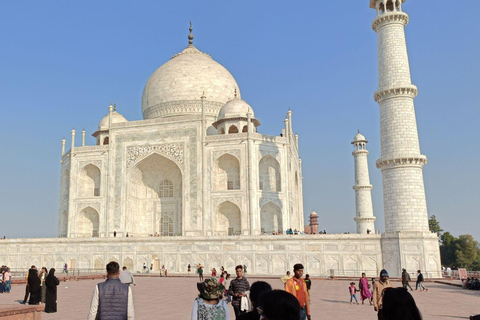 Jaipur: Viagem de 1 dia a Agra com o Taj Mahal e o Forte de Agra