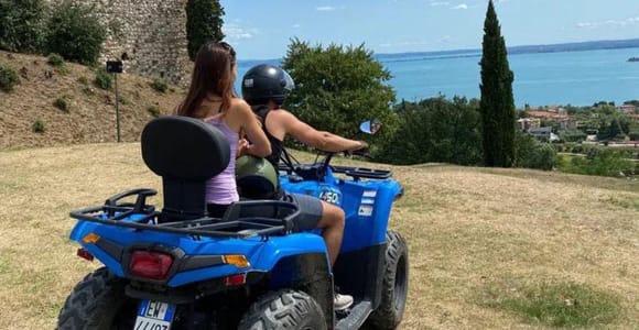 Lake Garda: Quad Excursion on the Morainic Hills in the midst of nature