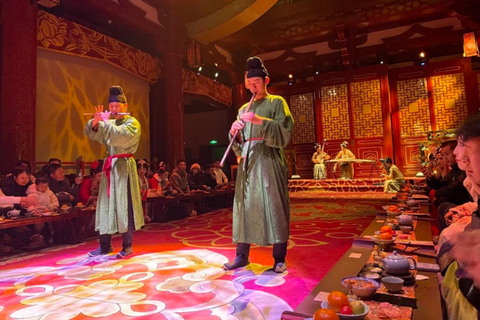 Luoyang: Tang Dynasty Palace Music and Tea Banquet Single Tea & Pastry Banquet (Including Hanfu Costume)