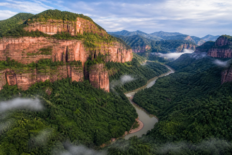 Guizhou: Chishui Danxia Scenic Area Tickets Chishui Waterfall: Admission + Shuttle + Elevator
