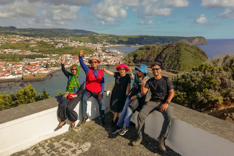 Insel Faial: Ganztagestour mit Mittagessen in Horta inbegriffen.