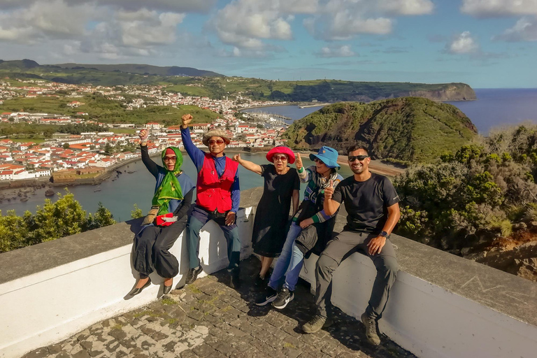 Faial Eiland: Dagvullende tour met lunch inbegrepen in Horta.