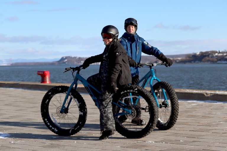 Tour de Québec en fatbike en hiver