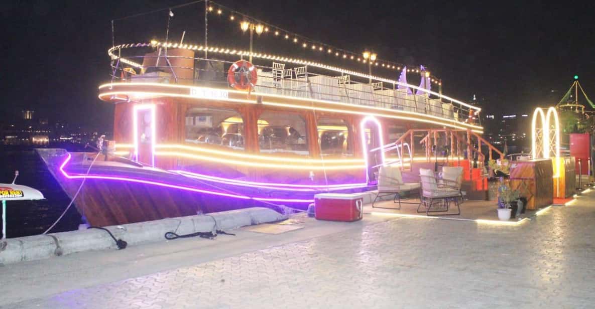 Dubai Dhow Cruise Dinner Creek GetYourGuide