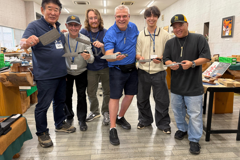 From Nagoya: Seki Damascus Knife Making Day Tour