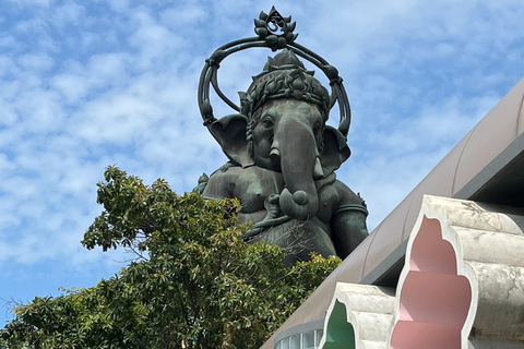 Biggest Ganesh, Pink Ganesha, Wat Paknam Cultural Day Tour Private Tour with Guide