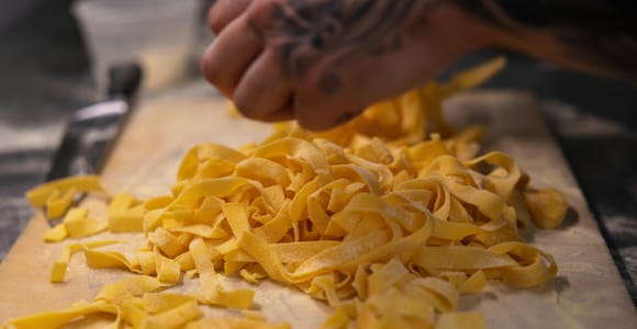 Ischia: Private Pasta Making Class, Wine and Pickup