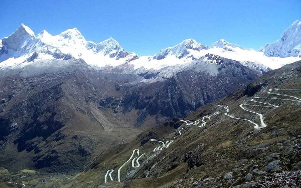 From huaraz Trekking Santa Cruz Llanganuco GetYourGuide