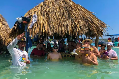 Tour à l'île des fêtes de Cholon