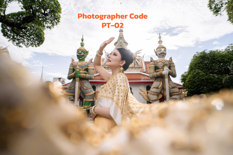 Professional Thai Costume Photography at Wat Arun, Bangkok 1 Hour Photography (per person) at Wat Arun