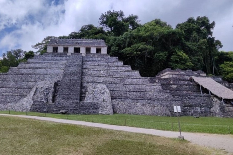 From Palenque: Palenque and Roberto Barrios Waterfalls Tour