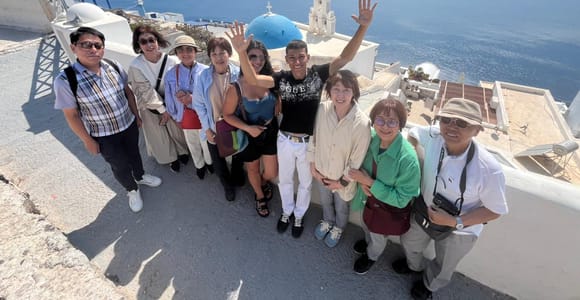 Santorini: Shore Excursion to Oia for Cruise Ship Passengers