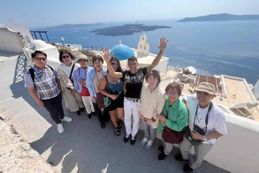 Santorin: Landausflug nach Oia für Kreuzfahrtpassagiere. Foto: GetYourGuide